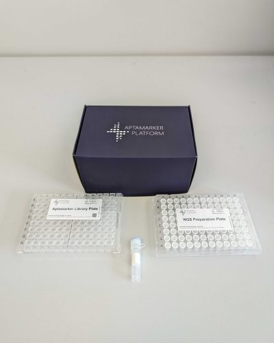 Aptamarker Kit plate open